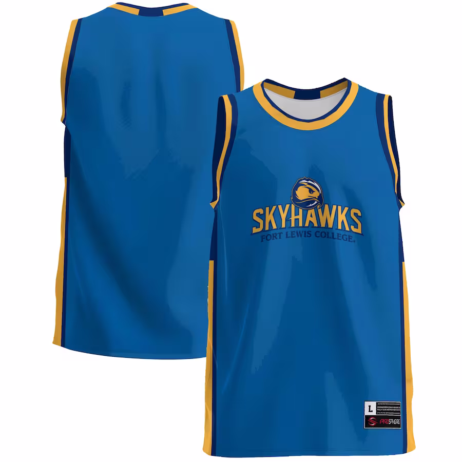 Fort Lewis College Skyhawks GameDay Greats  Lightweight Basketball Jersey - Blue - Ujersey Shop