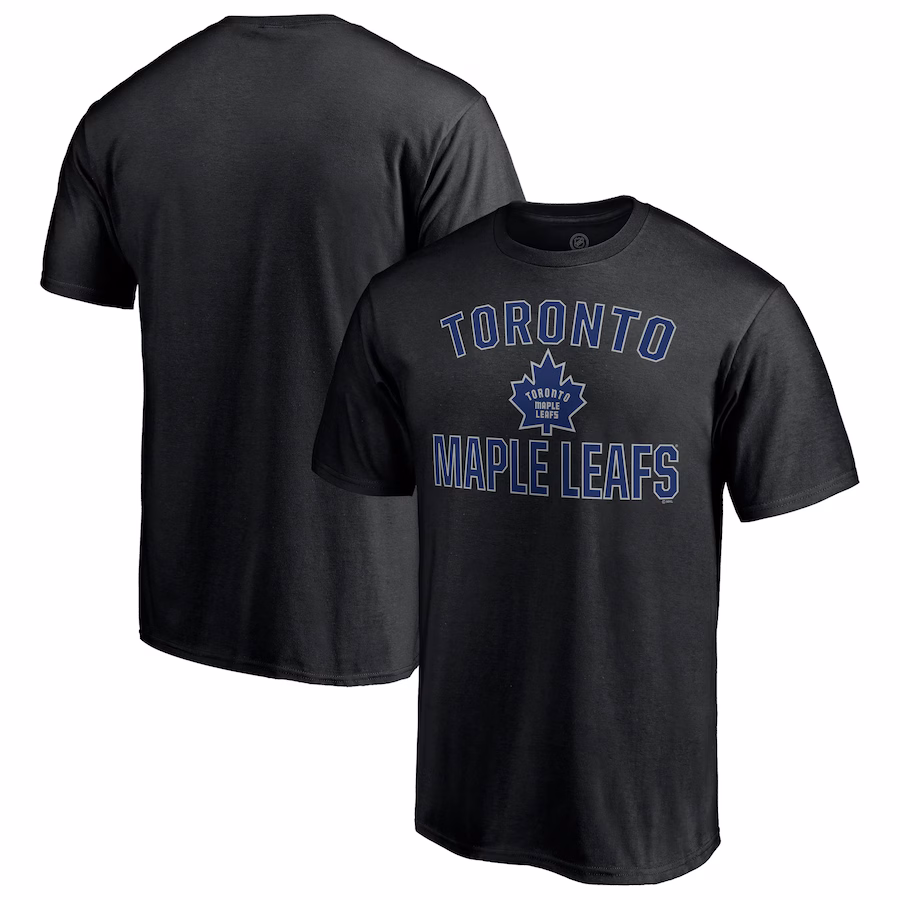 Men's Toronto Maple Leafs Black Special Edition Victory Arch T-Shirt - Ujersey Shop