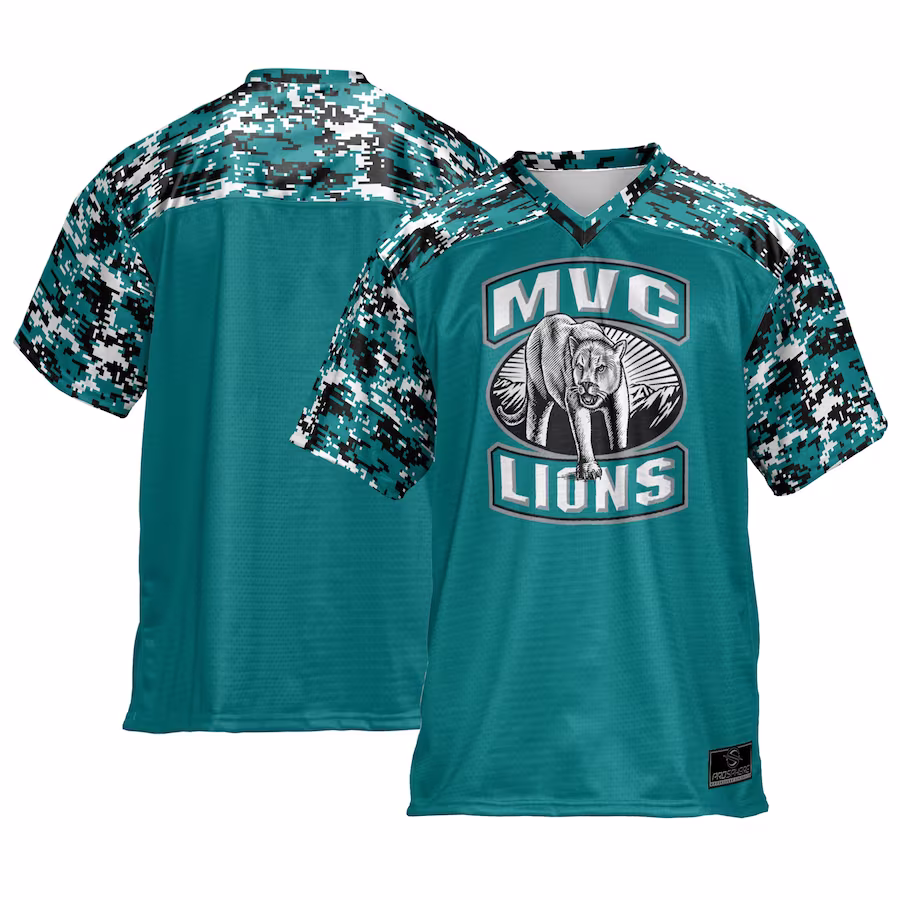 MVC Mountain Lions ProSphere Youth  Football Jersey - Blue - Ujersey Shop