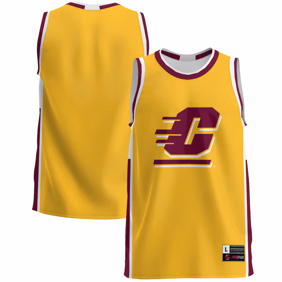 Men's GameDay Greats  Maroon Central Michigan Chippewas  Lightweight Basketball Jersey - Ujersey Shop