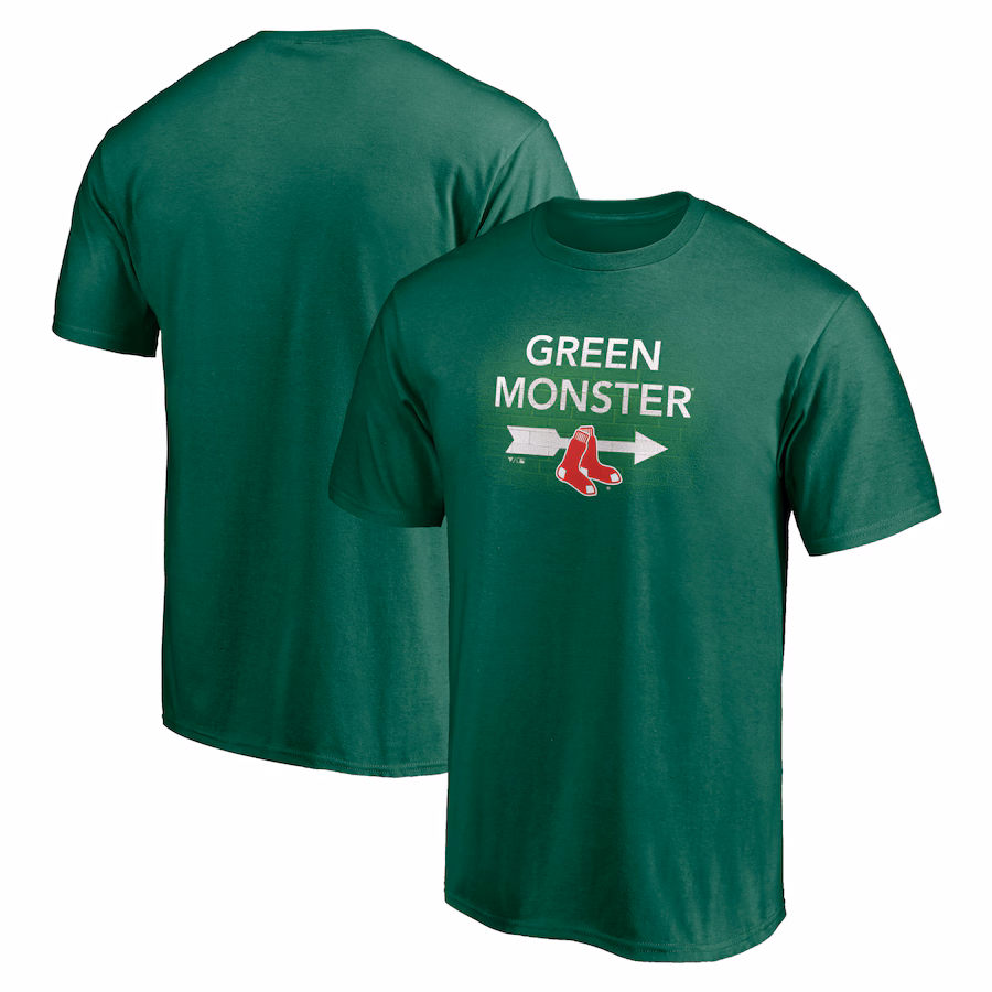 Men's Boston Red Sox Green Monster Seats T-Shirt - Ujersey Shop