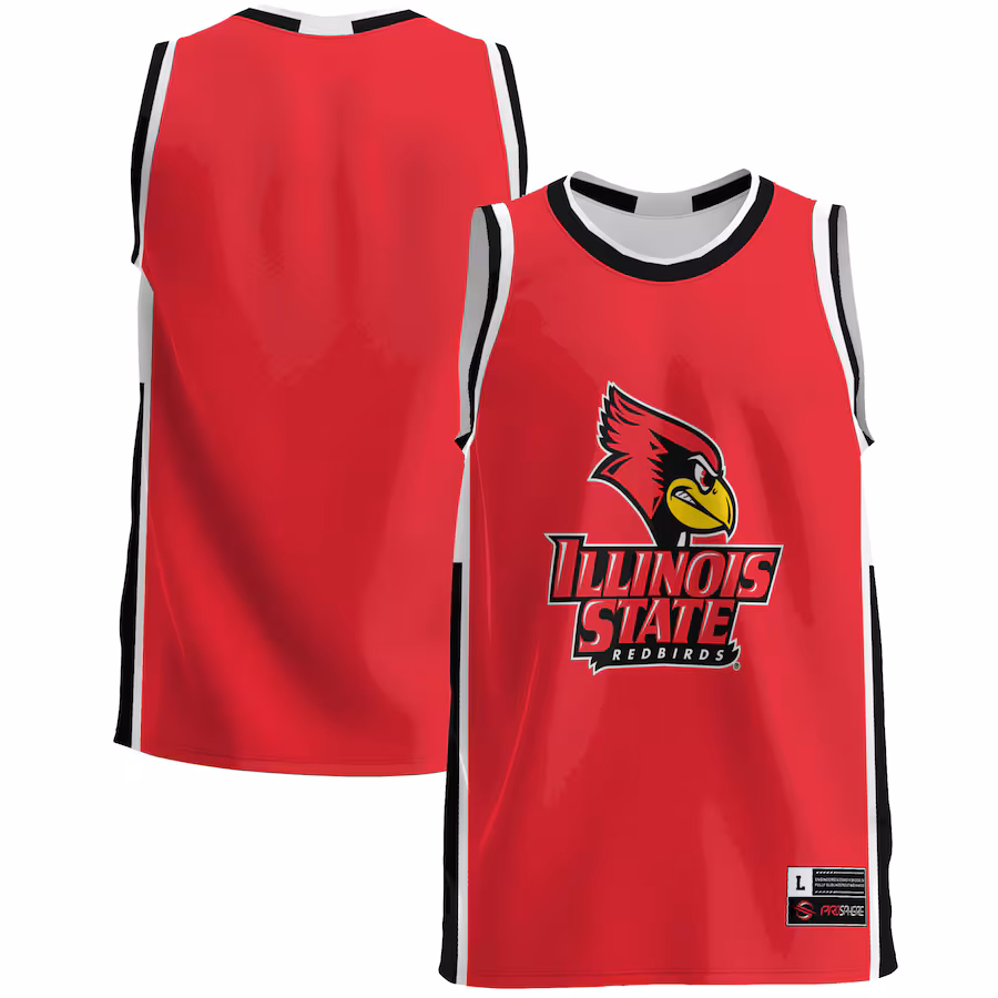 Men's GameDay Greats  Red Illinois State Redbirds  Lightweight Basketball Jersey - Ujersey Shop