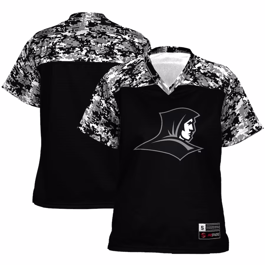 Providence Friars GameDay Greats Women's Camo Football Jersey - Black - Ujersey Shop