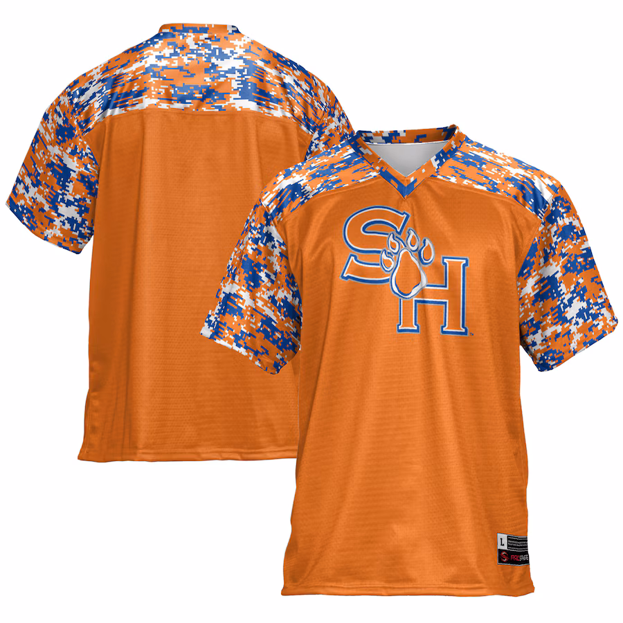 Men's GameDay Greats Orange Sam Houston State Bearkats Football Jersey - Ujersey Shop