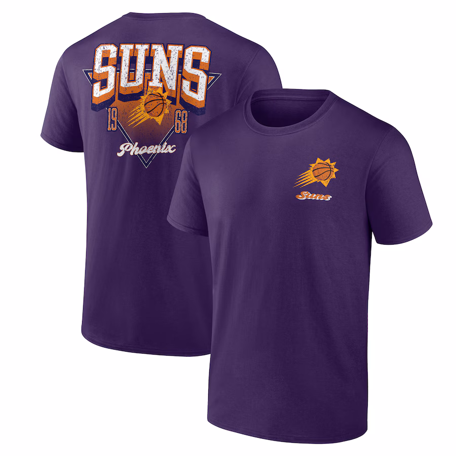Men's Phoenix Suns Purple Never Over T-Shirt - Ujersey Shop