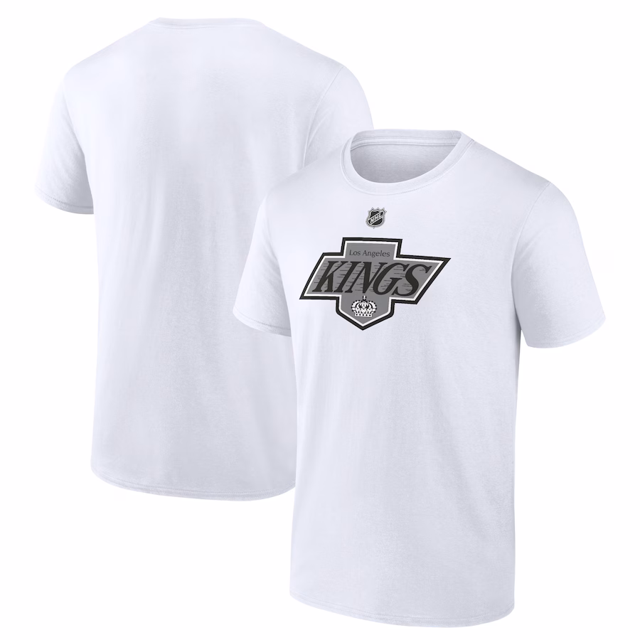 Men's Los Angeles Kings White Alternate Logo T-Shirt - Ujersey Shop