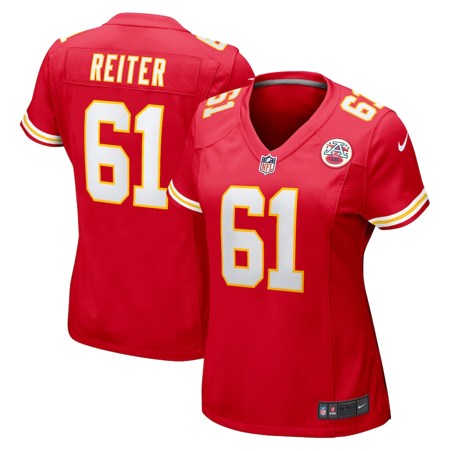 Women's Kansas City Chiefs Austin Reiter Nike Red Game Player Jersey - Ujersey Shop