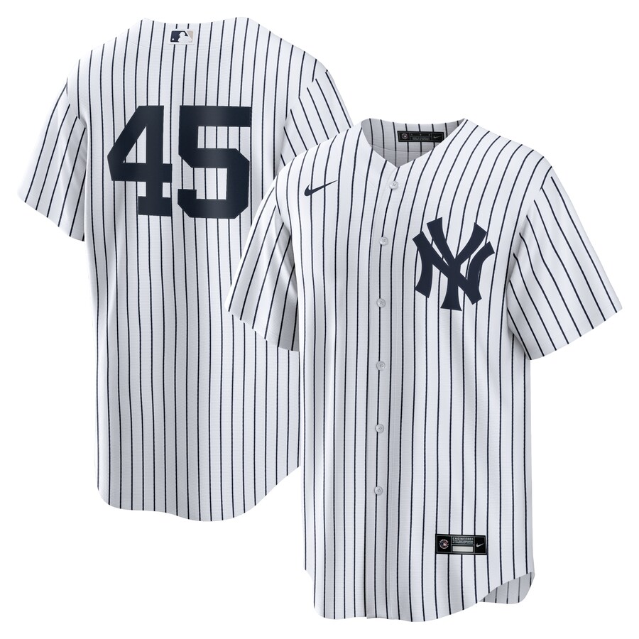 Men's New York Yankees Gerrit Cole Nike White Home Replica Player Name Jersey - Ujersey Shop