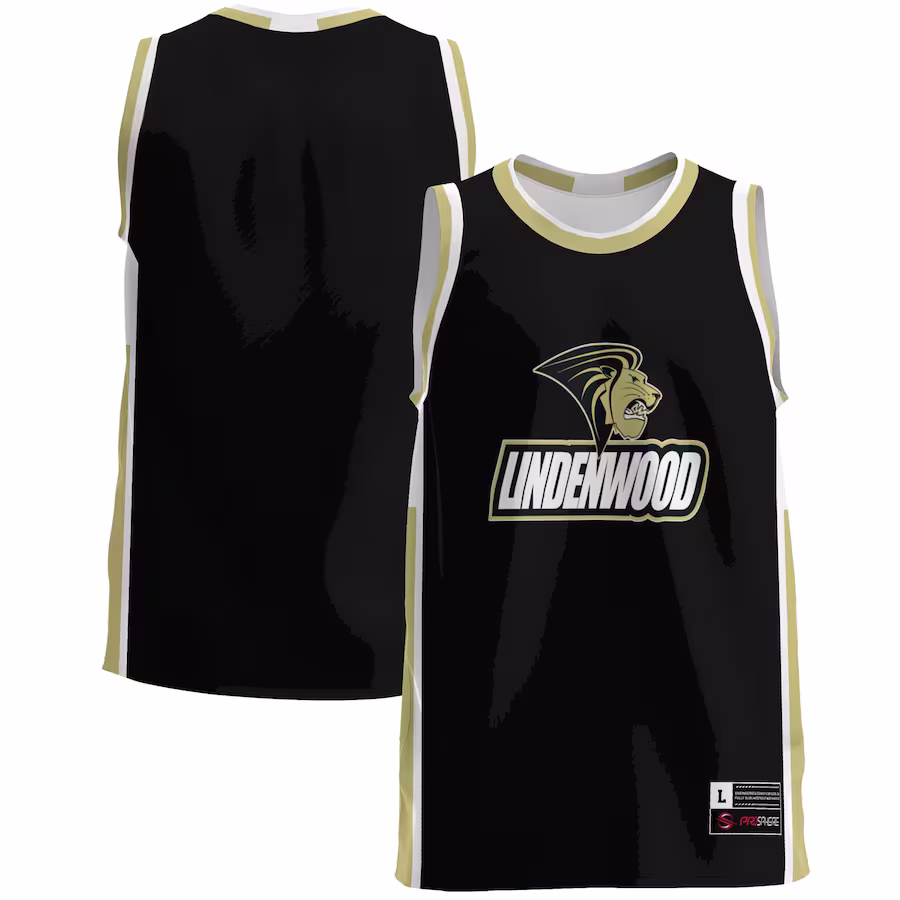 Lindenwood Lions GameDay Greats  Lightweight Basketball Jersey - Gold - Ujersey Shop