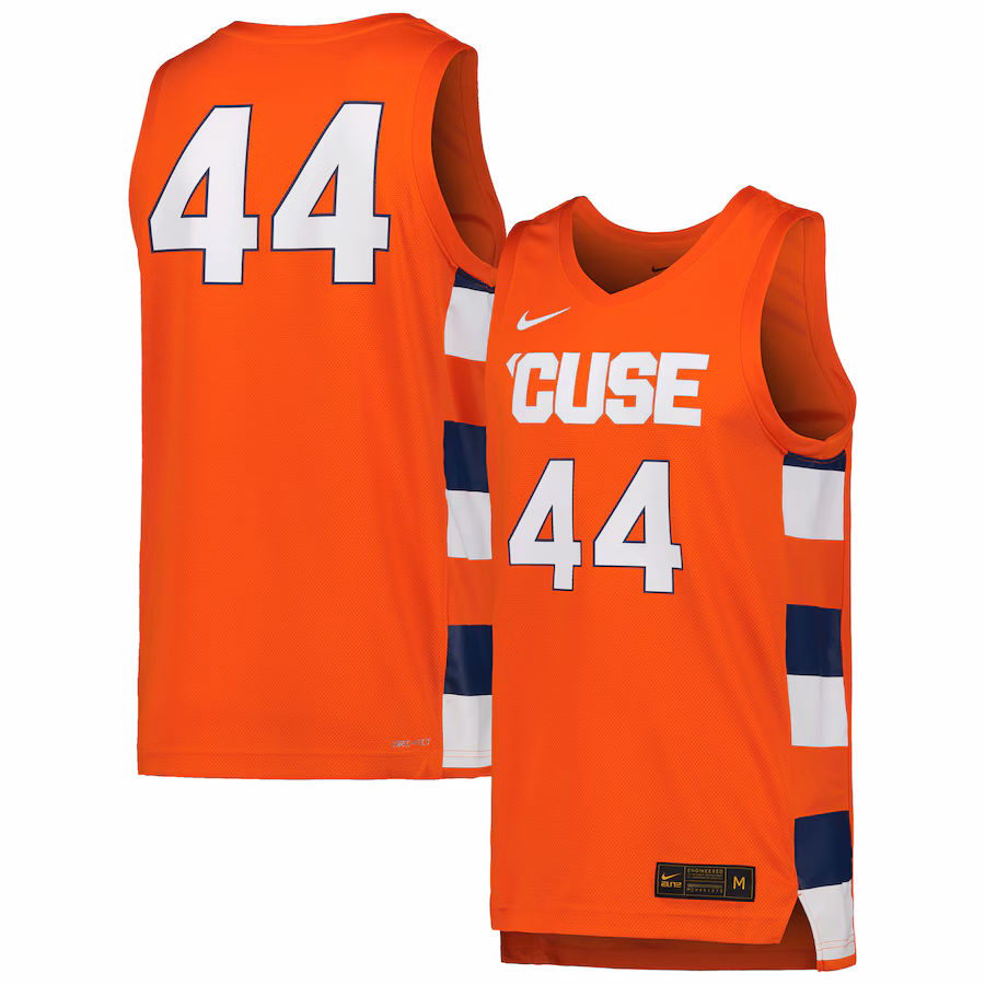 Men's Nike #44 Orange Syracuse Orange Team Replica Basketball Jersey - Ujersey Shop