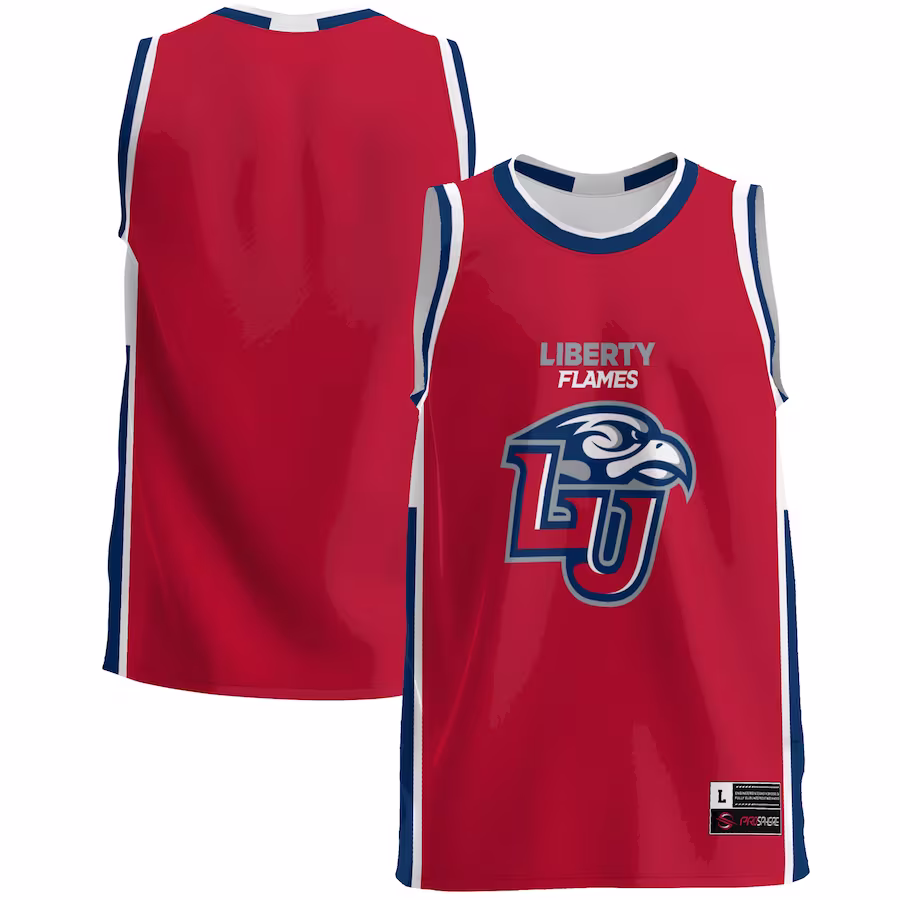 Liberty Flames GameDay Greats  Lightweight Basketball Jersey - Navy - Ujersey Shop