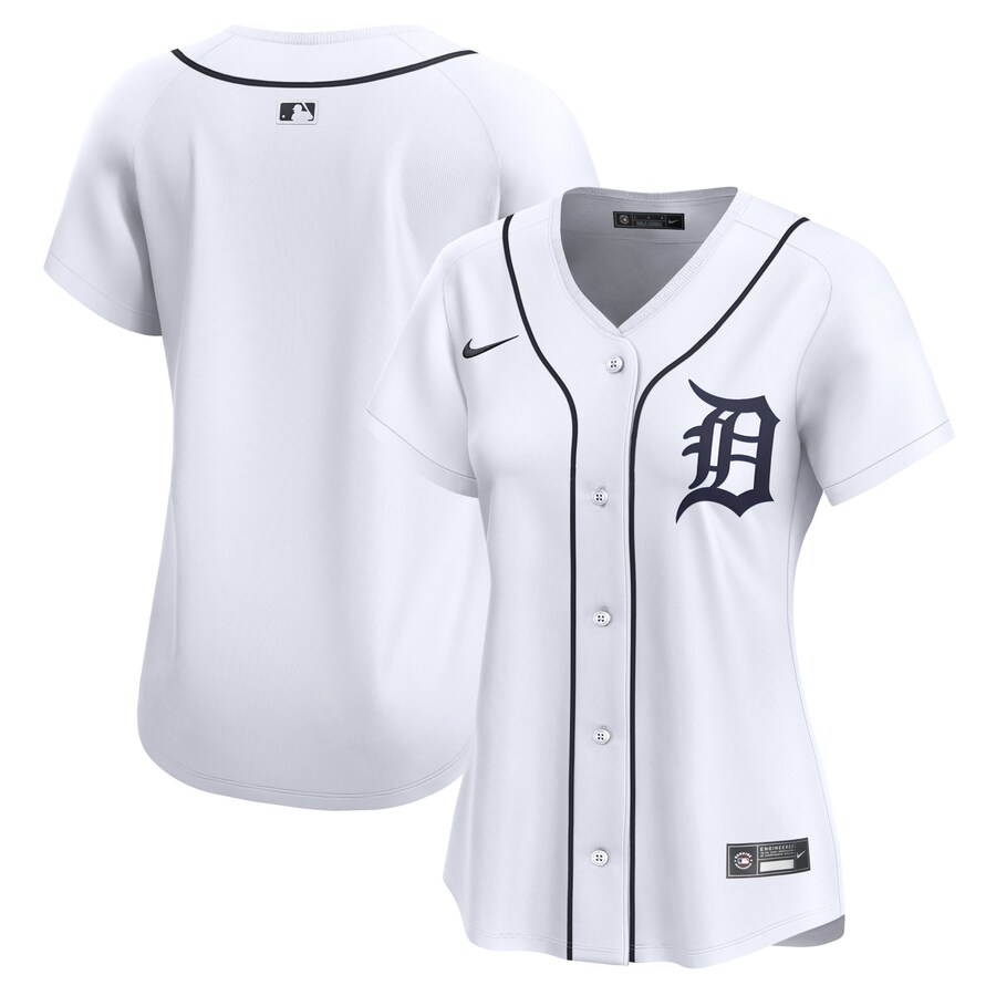 Women's Detroit Tigers Nike White Home Limited Jersey - Ujersey Shop