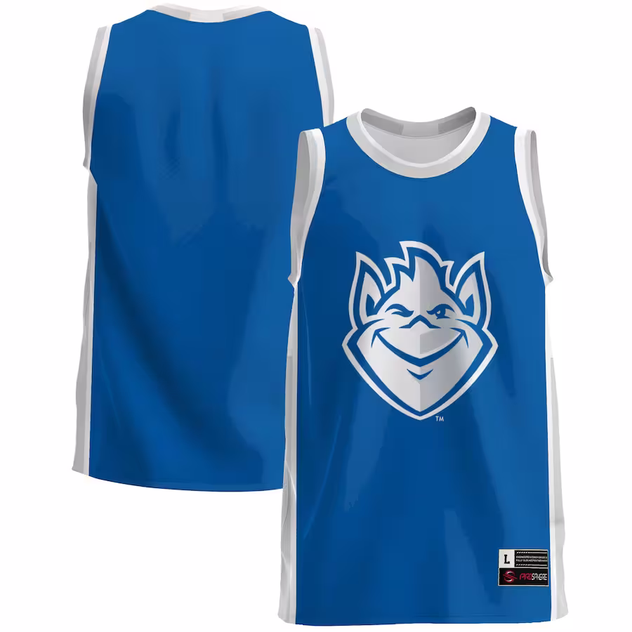 Saint Louis Billikens GameDay Greats  Lightweight Basketball Jersey - Blue - Ujersey Shop