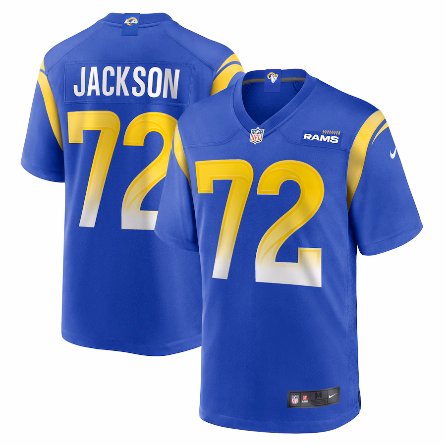 Men's Los Angeles Rams Jonah Jackson Nike  Royal  Game Jersey - Ujersey Shop