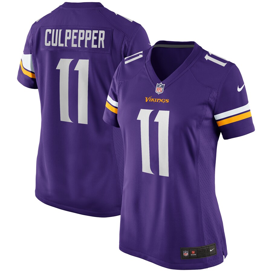Women's Minnesota Vikings Daunte Culpepper Nike Purple Game Retired Player Jersey - Ujersey Shop