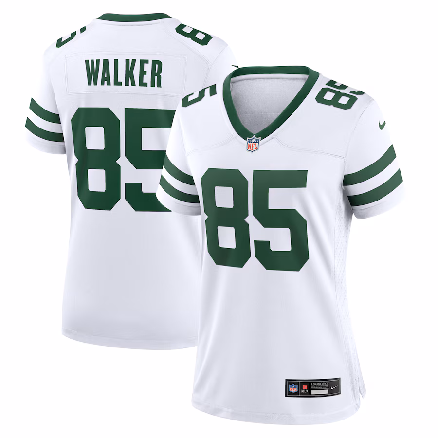 Women's New York Jets Wesley Walker Nike White Legacy Retired Player Game Jersey - Ujersey Shop