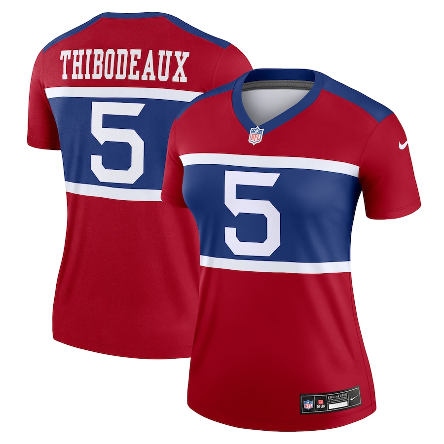 Women's New York Giants Kayvon Thibodeaux Nike Century Red Alternate Legend Player Jersey - Ujersey Shop