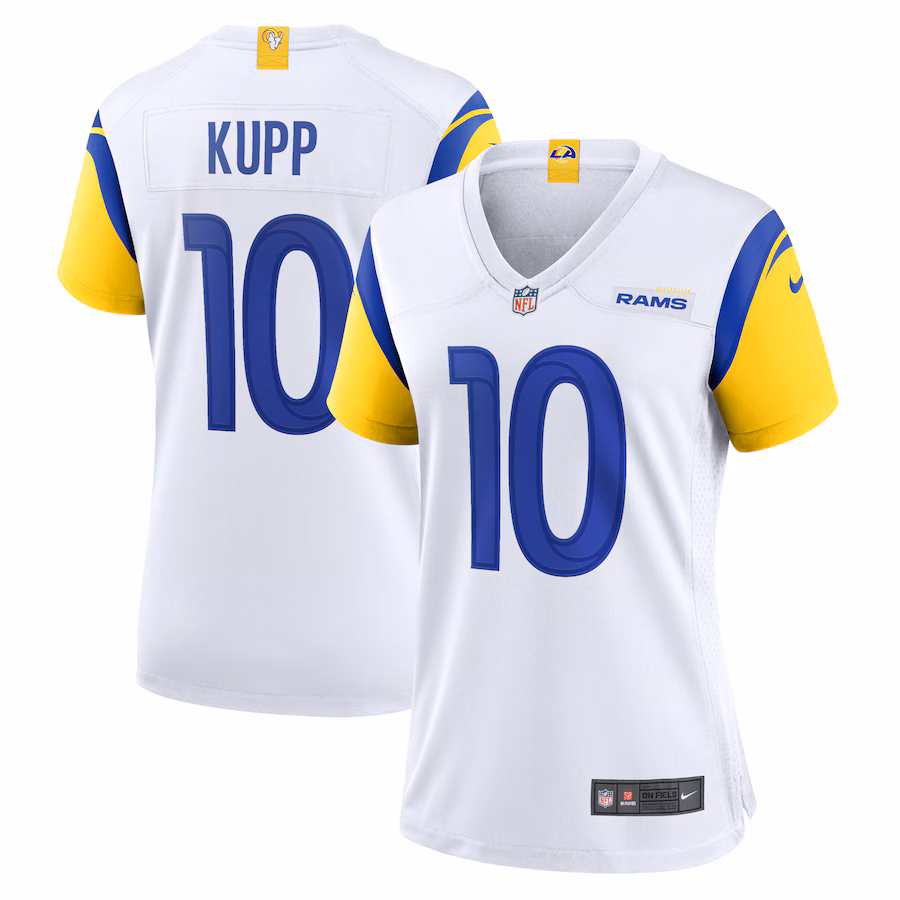 Women's Los Angeles Rams Cooper Kupp Nike White Alternate Game Jersey - Ujersey Shop