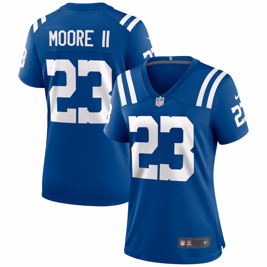 Women's Indianapolis Colts Kenny Moore II Nike Royal Game Jersey - Ujersey Shop