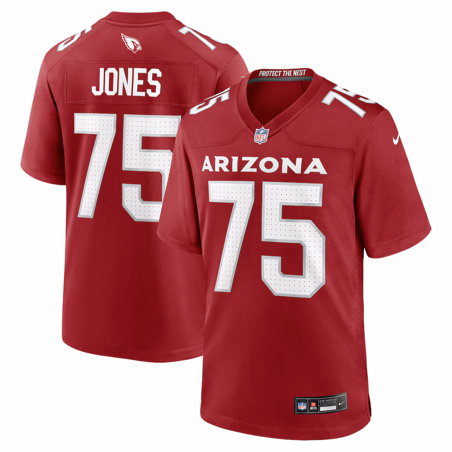 Men's Arizona Cardinals Christian Jones Nike Cardinal Team Game Jersey - Ujersey Shop