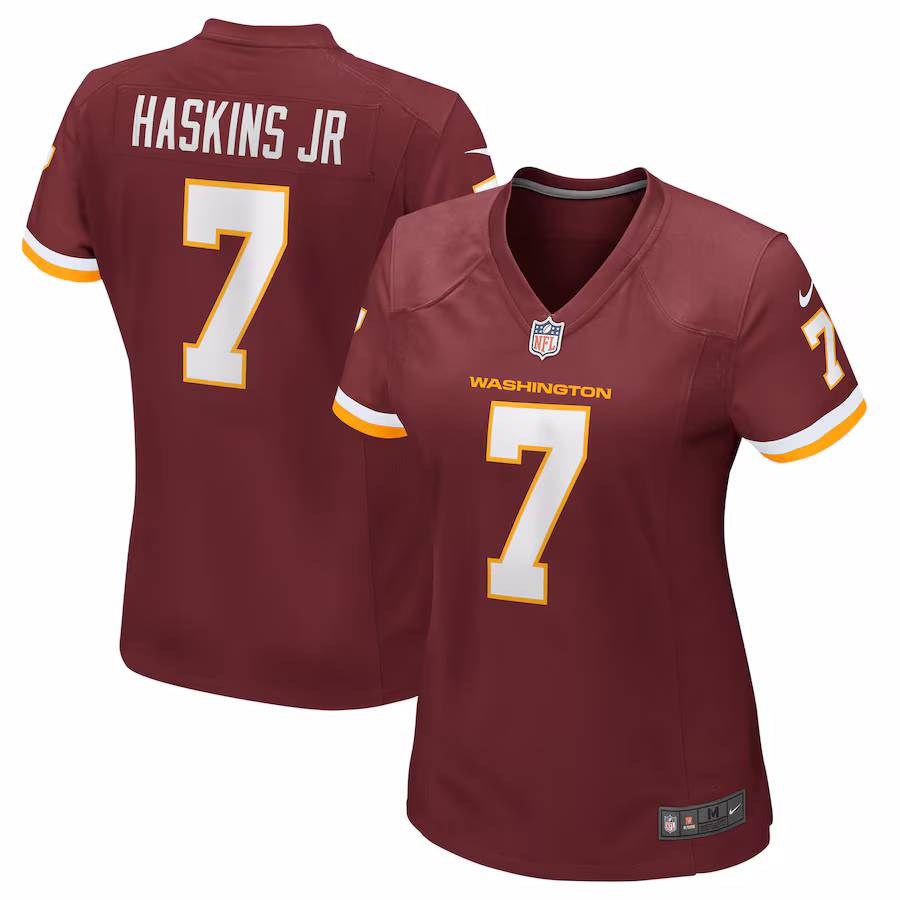 Women's Washington Football Team Dwayne Haskins Nike Burgundy Game Jersey - Ujersey Shop