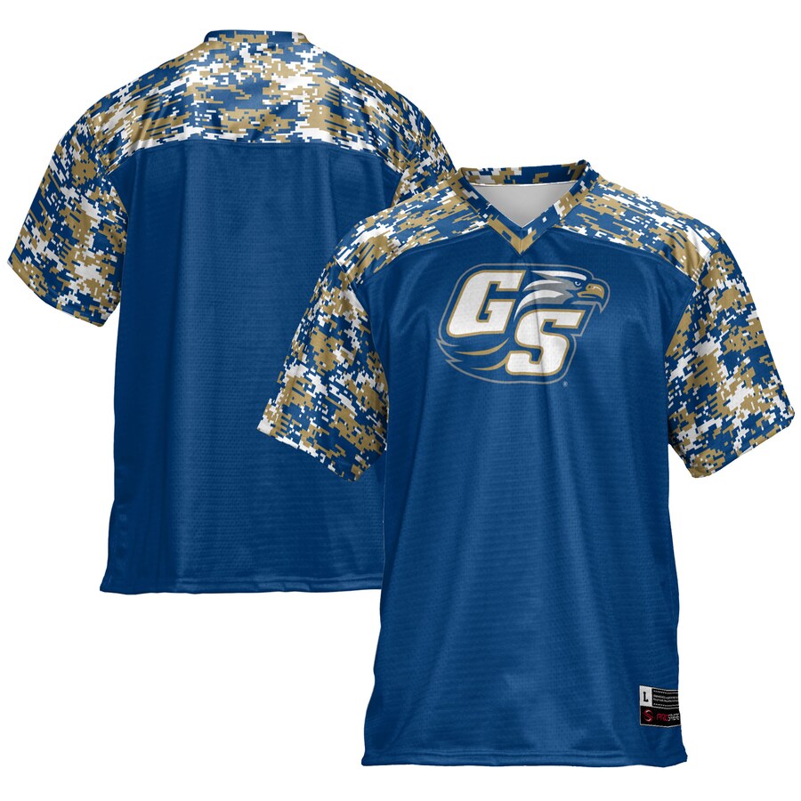 Men's GameDay Greats Blue Georgia Southern Eagles Football Jersey - Ujersey Shop