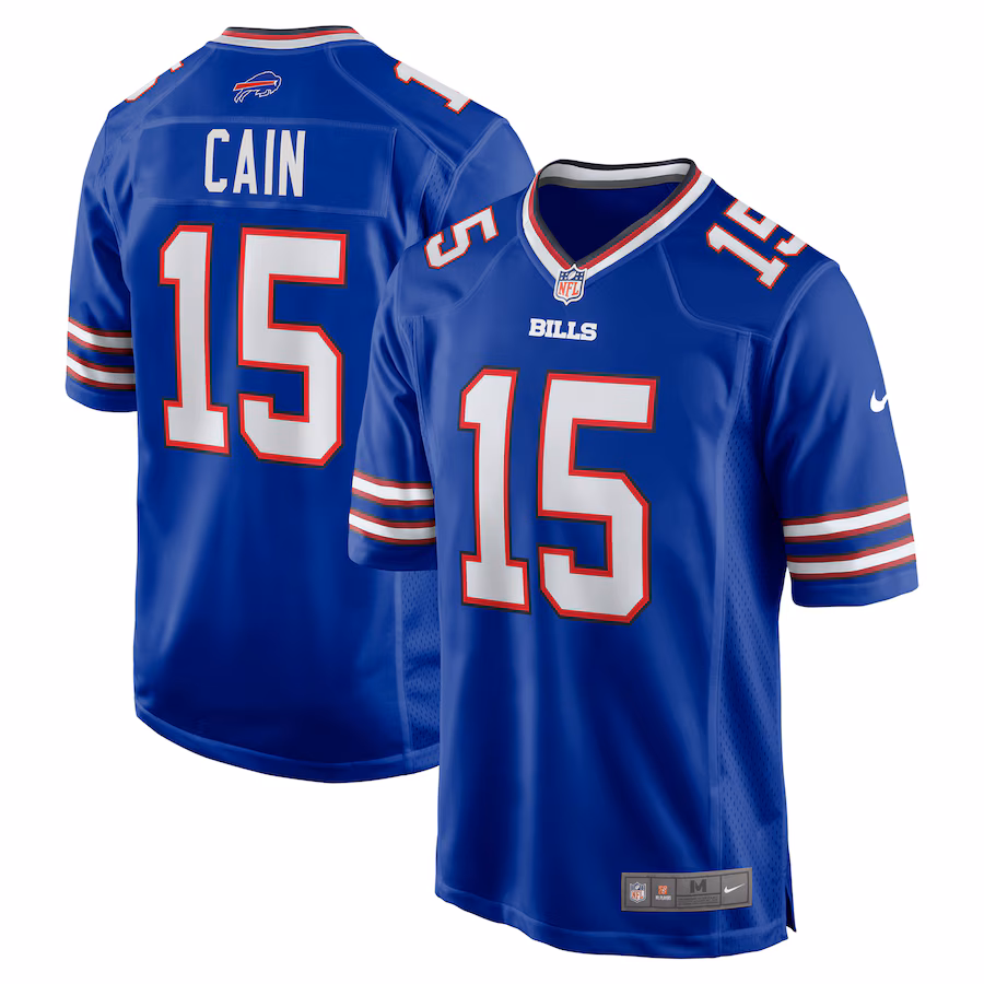 Men's Buffalo Bills Deon Cain Nike Royal Game Jersey - Ujersey Shop