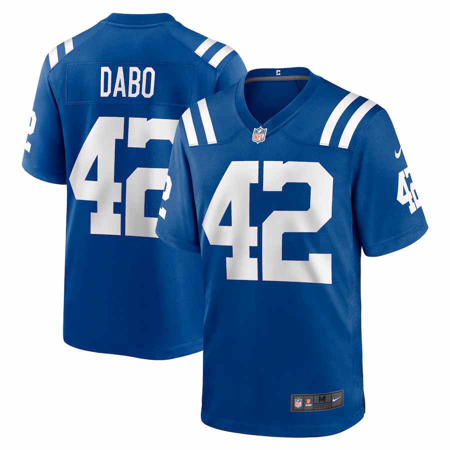Men's Indianapolis Colts Marcel Dabo Nike Royal Game Player Jersey - Ujersey Shop