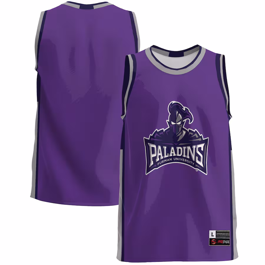 Men's GameDay Greats  Purple Furman Paladins  Lightweight Basketball Jersey - Ujersey Shop