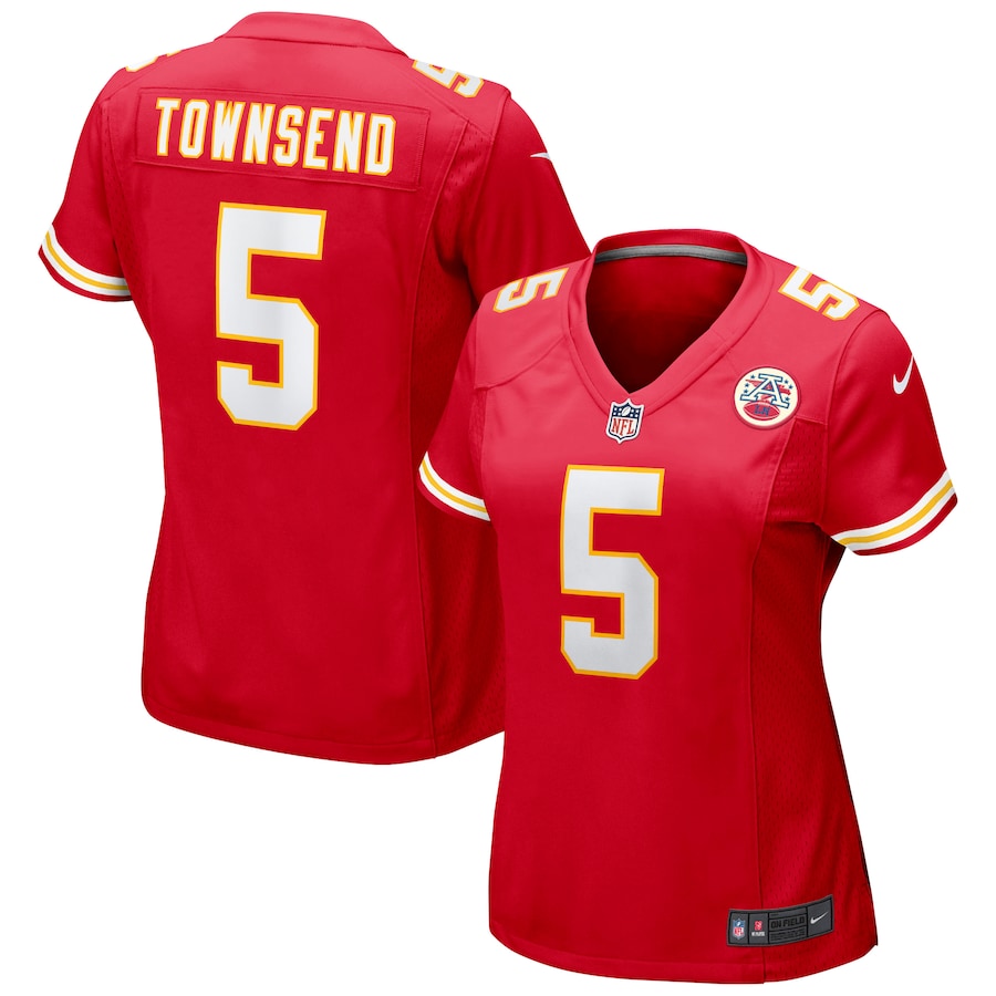 Women's Kansas City Chiefs Tommy Townsend Nike Red Game Jersey - Ujersey Shop