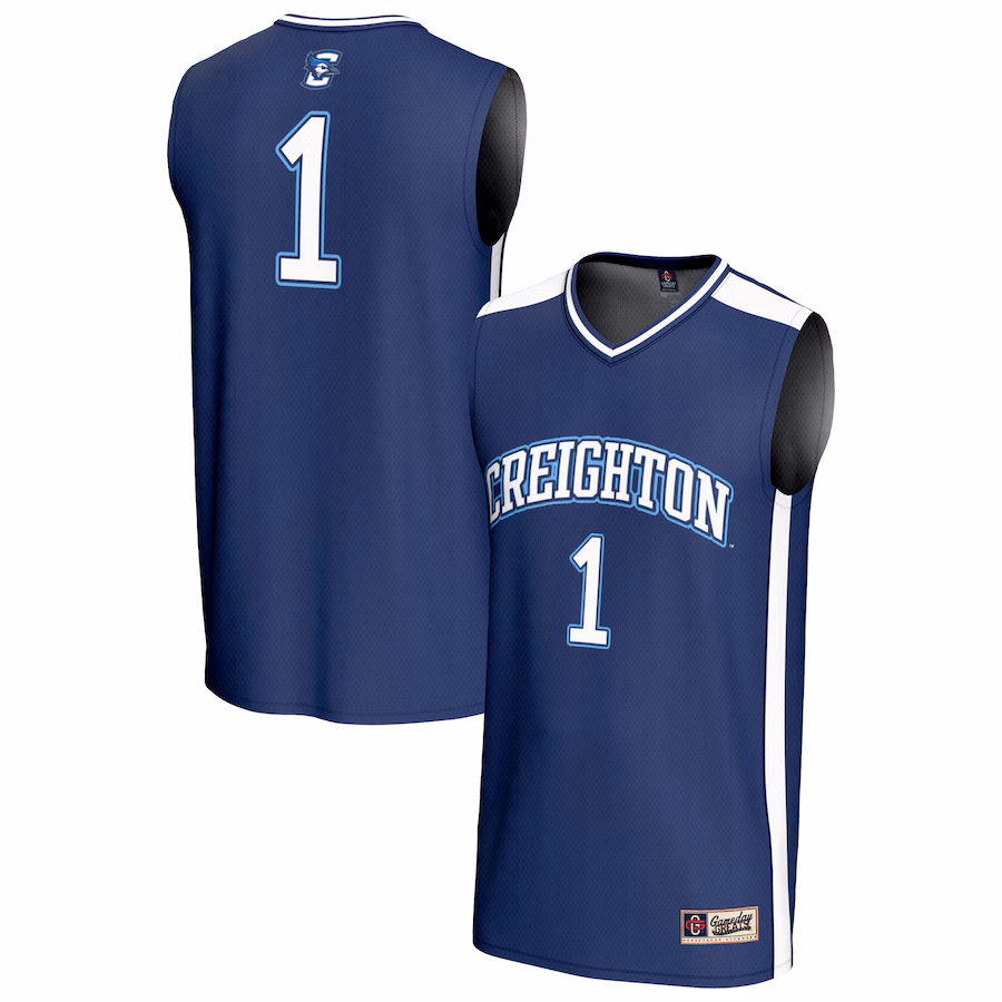 Unisex GameDay Greats #1 Blue Creighton Bluejays Lightweight Basketball Fashion Jersey - Ujersey Shop