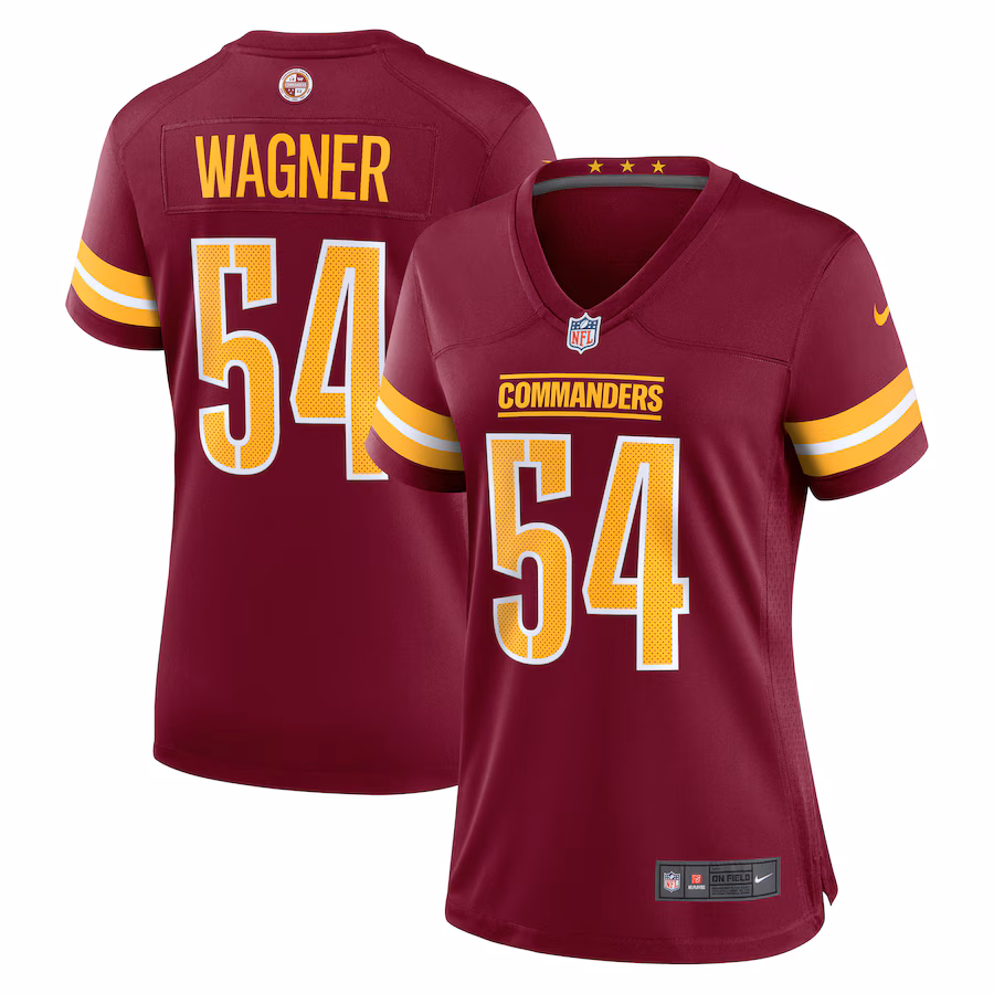 Women's Washington Commanders Bobby Wagner Nike Burgundy Game Player Jersey - Ujersey Shop
