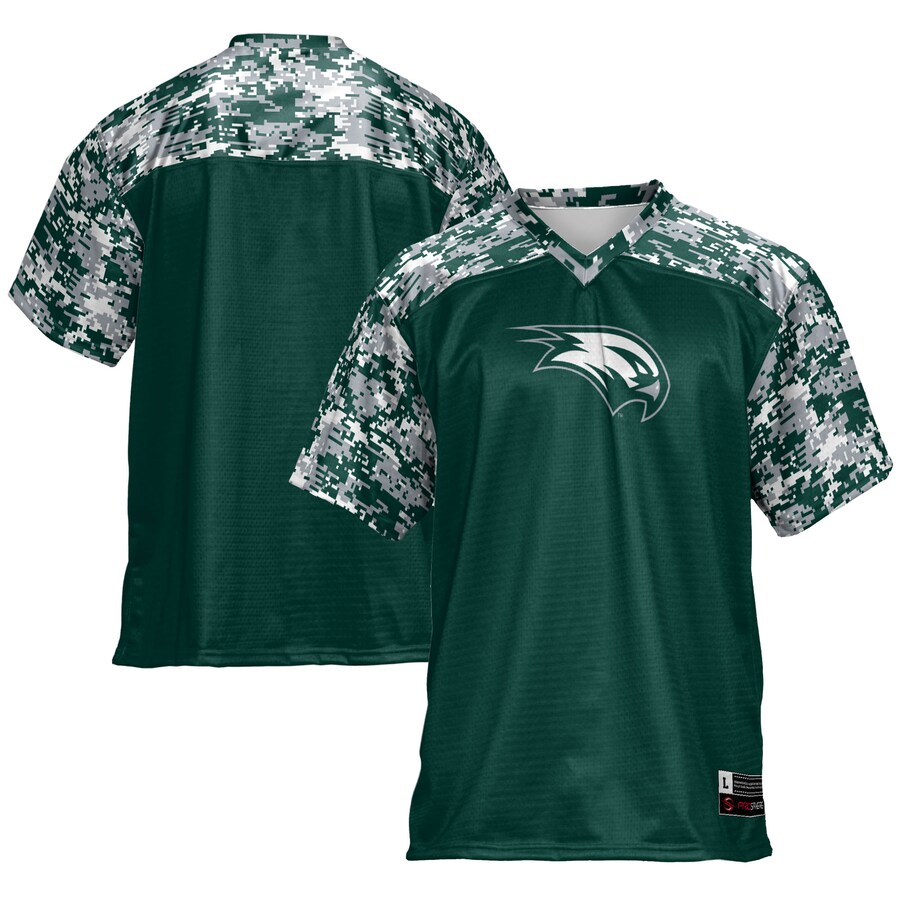 Men's GameDay Greats Green Wagner College Seahawks Football Jersey - Ujersey Shop