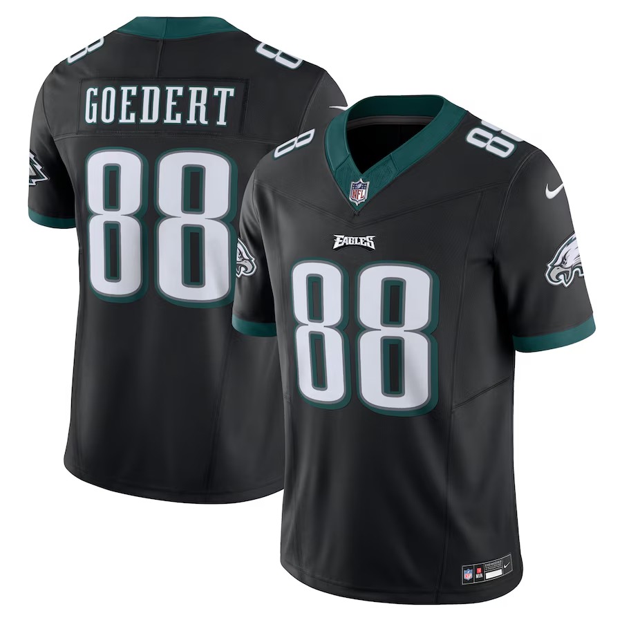 Men's Philadelphia Eagles Dallas Goedert Nike Black Vapor F.U.S.E. Limited Jersey - Ujersey Shop