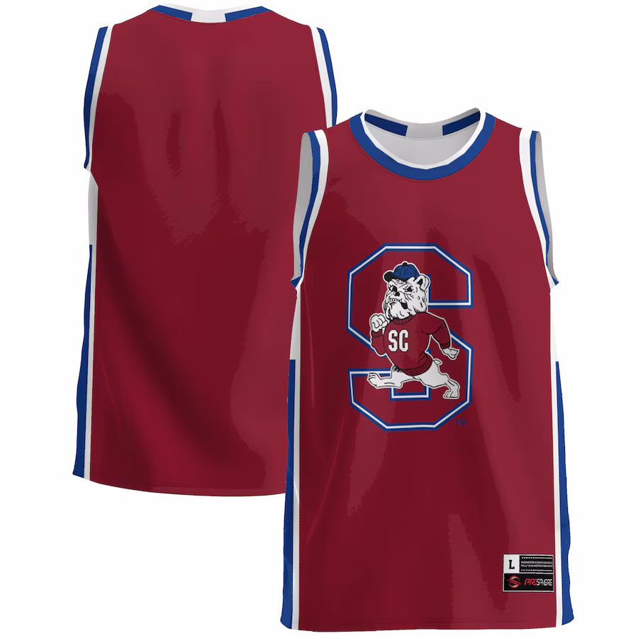 Men's GameDay Greats  Blue South Carolina State Bulldogs  Lightweight Basketball Jersey - Ujersey Shop