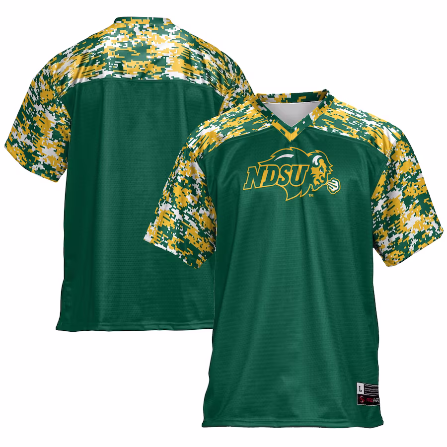 NDSU Bison GameDay Greats Football Jersey - Green - Ujersey Shop