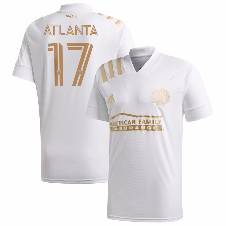 Men's Atlanta United FC adidas White 2020 King's Replica Jersey - Ujersey Shop
