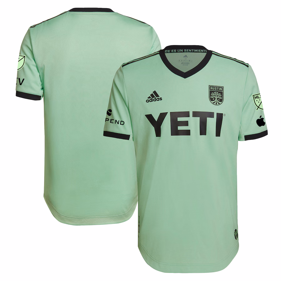 Men's Austin FC  adidas Mint 2023 The Sentimiento Kit Authentic Jersey - Ujersey Shop