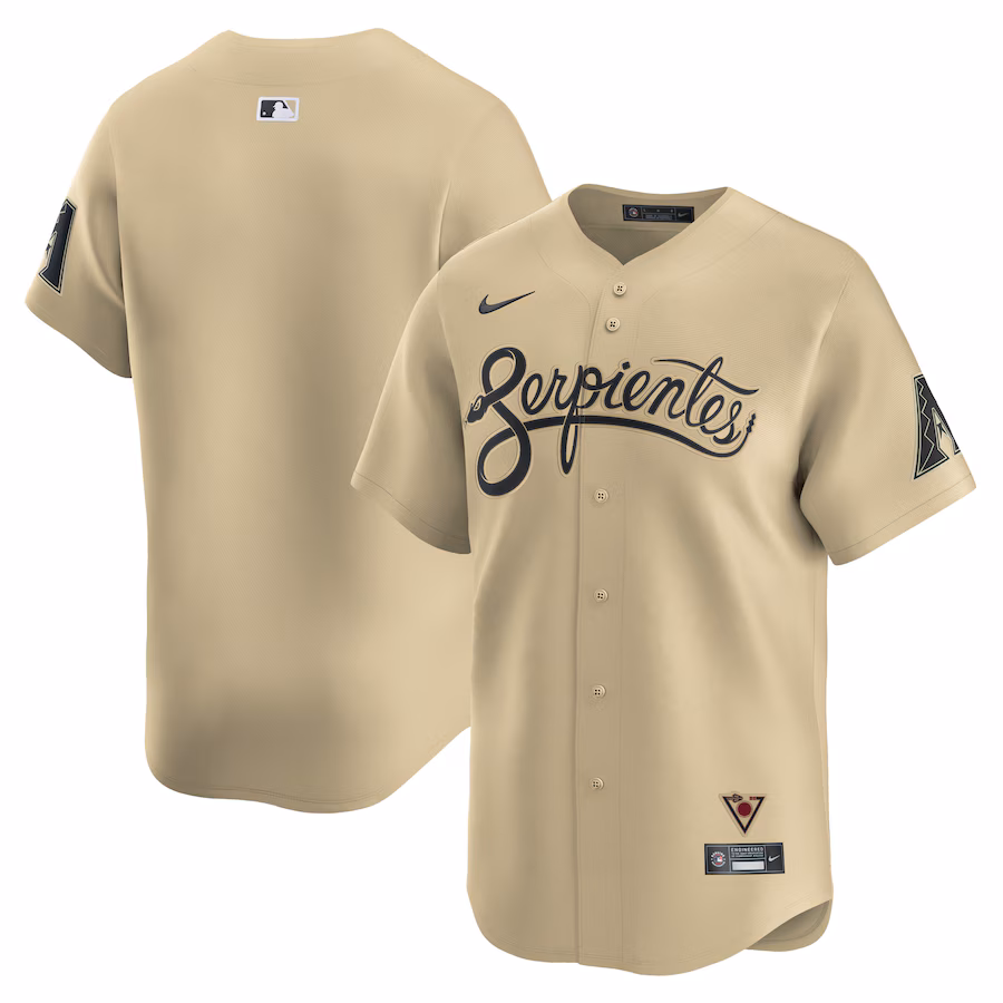 Men's Arizona Diamondbacks  Nike Sand City Connect Limited Jersey - Ujersey Shop