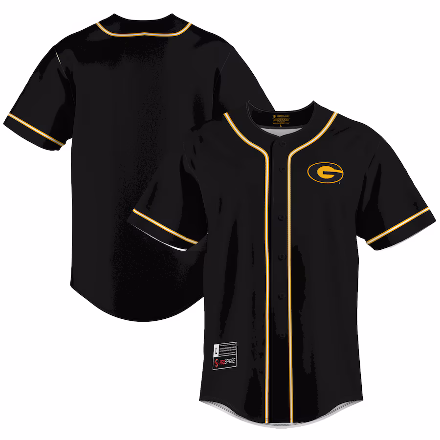 Men's GameDay Greats  Gold Grambling Tigers  Lightweight Baseball Jersey - Ujersey Shop