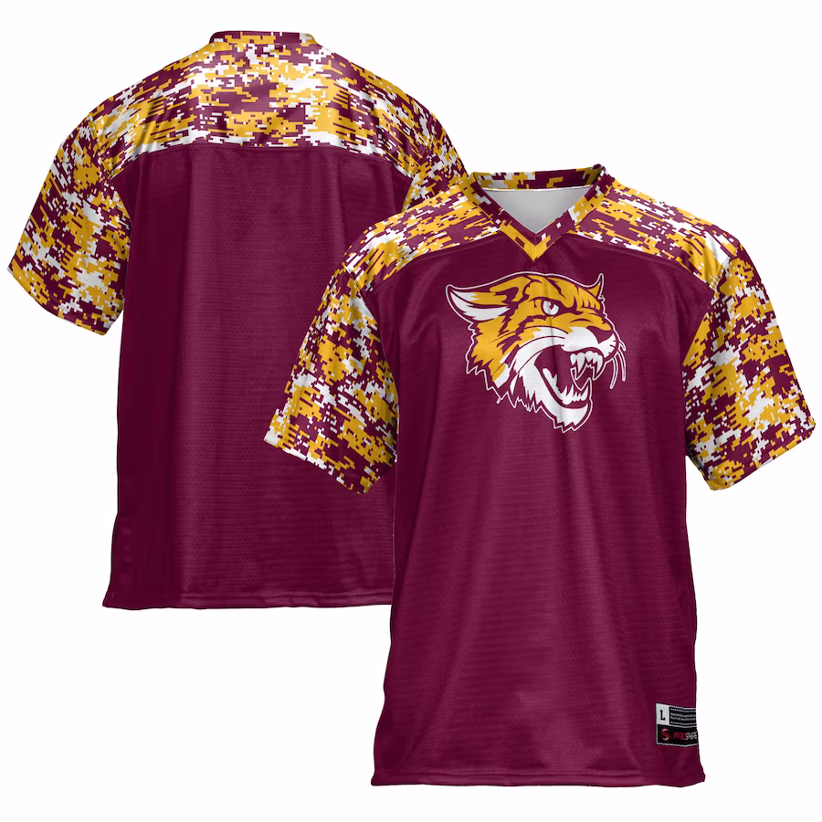 Bethune-Cookman Wildcats GameDay Greats Football Jersey - Maroon - Ujersey Shop