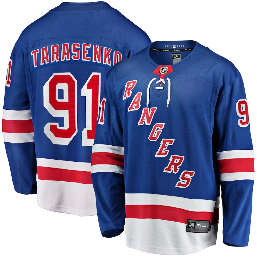 Men's New York Rangers Vladimir Tarasenko Fanatics Royal Premier Breakaway Player Jersey - Ujersey Shop