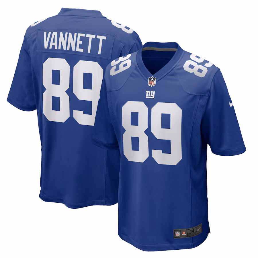 Men's New York Giants Nick Vannett Nike Royal Home Game Player Jersey - Ujersey Shop