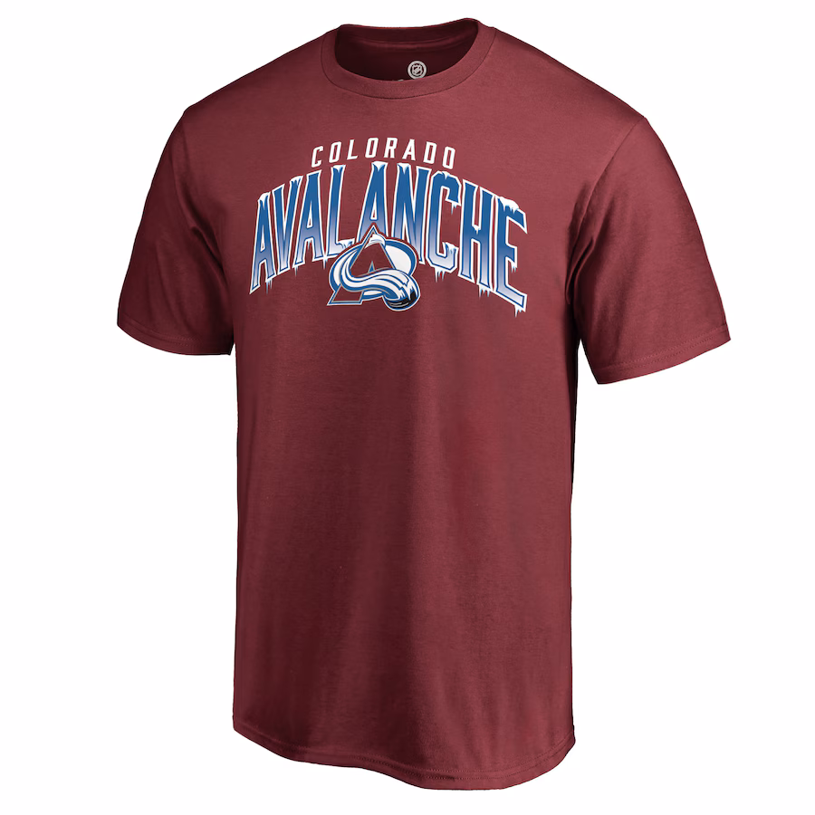 Men's Colorado Avalanche Burgundy Hometown Collection Local T-Shirt - Ujersey Shop