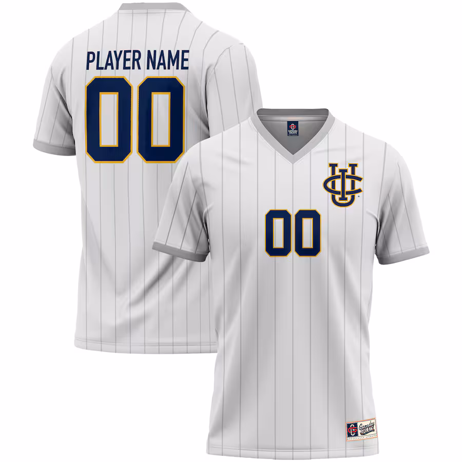 UC Irvine Anteaters GameDay Greats Youth NIL Pick-A-Player Lightweight Men's Soccer Jersey - White - Ujersey Shop