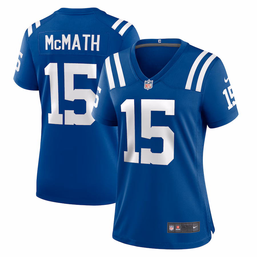 Women's Indianapolis Colts Racey McMath Nike  Royal Team Game Jersey - Ujersey Shop