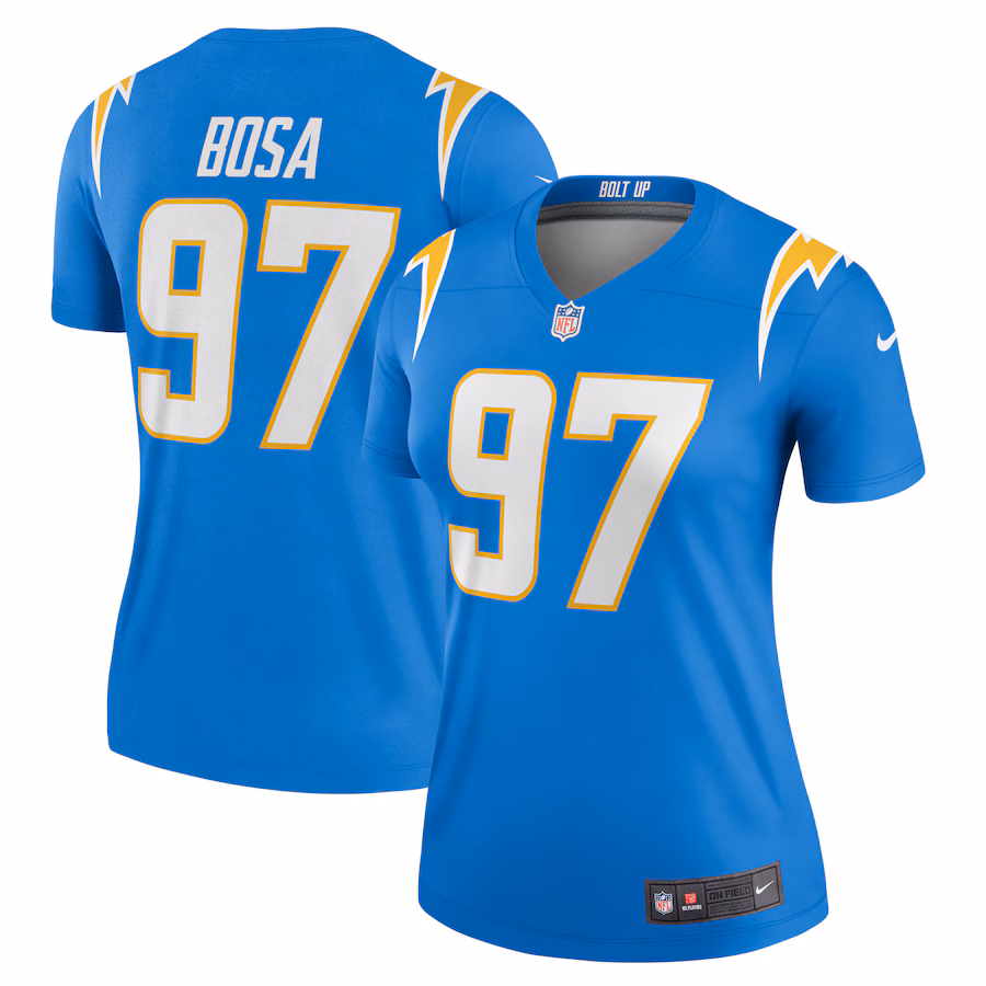 Women's Los Angeles Chargers Joey Bosa Nike Powder Blue Legend Jersey - Ujersey Shop