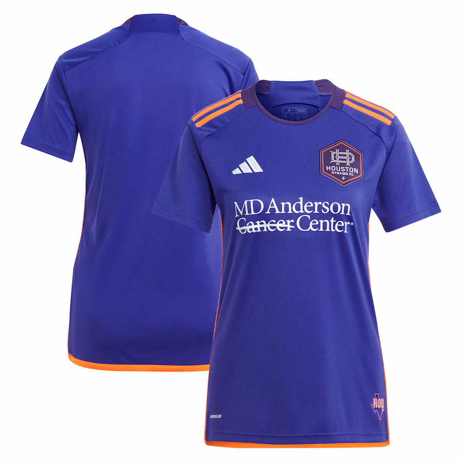 Women's Houston Dynamo FC  adidas Purple 2024 Still Holdin' Replica Jersey - Ujersey Shop