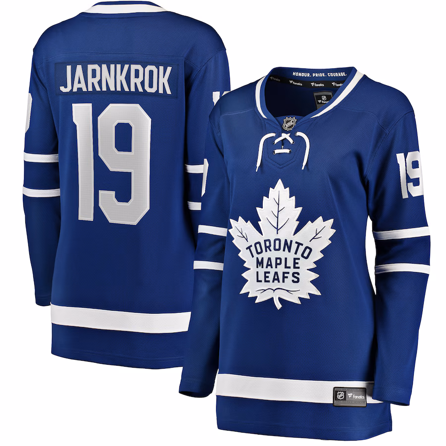 Women's Toronto Maple Leafs Calle Jarnkrok Fanatics Blue Home Breakaway Player Jersey - Ujersey Shop