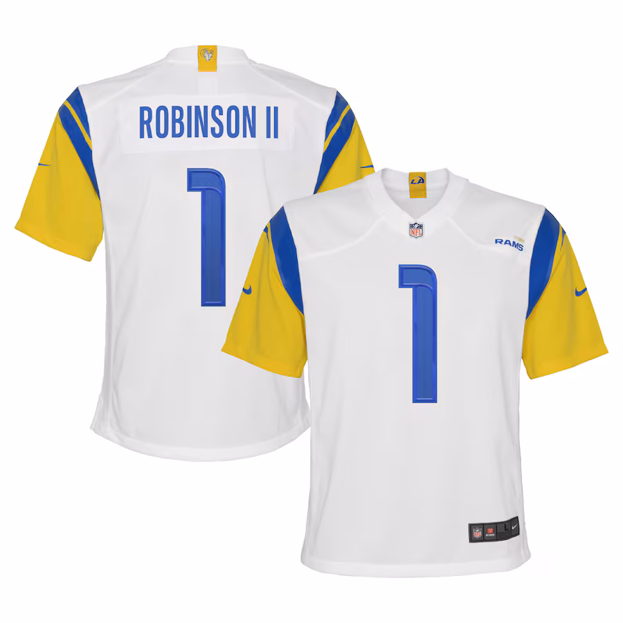 Youth Los Angeles Rams Allen Robinson Nike White Game Jersey - Ujersey Shop